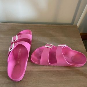Pink Birkenstocks!